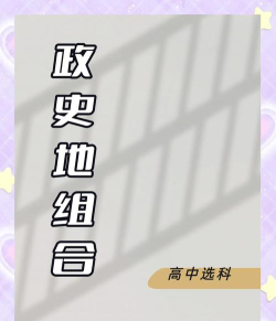 历史+政治+地理组合好吗