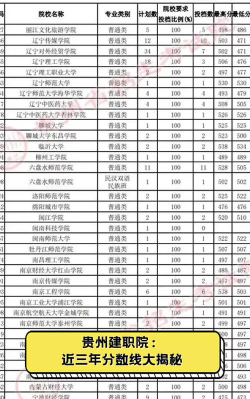 2024年贵州建设职业技术学院在四川录取分数线