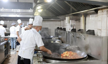 绵竹市轨道交通学校食堂条件怎么样