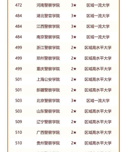 2024中国前十名公安大学