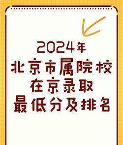 北京城市学院2024年在北京录取分数线、对应位次