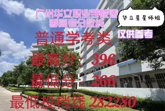 2024年广州华立科技职业学院在安徽录取分数线