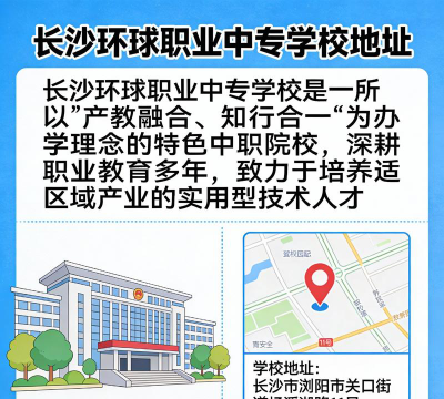 长沙环球职业中专学校地址在哪里