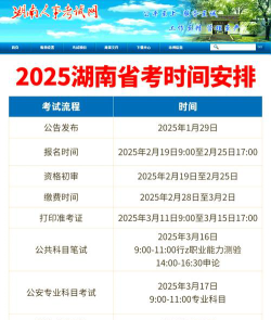 2025湖南艺术统考/联考什么时候考试