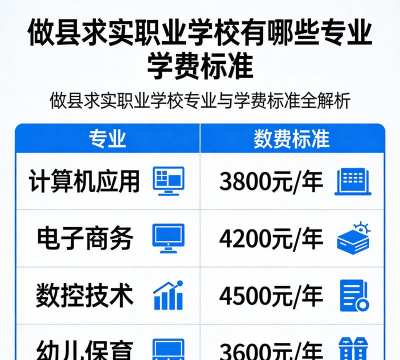 2024年攸县求实职业学校开设的专业有哪些
