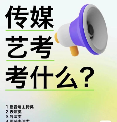 中传播音主持艺考考什么