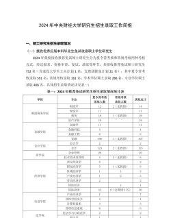 2024中财的3+2本硕连读值得报考吗