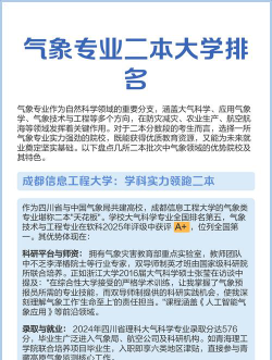 气象类二本大学最低分是多少