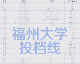 2024福州各大学广西录取分数线概览：含本科批、专科批