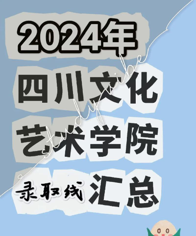 四川文化艺术学院2025录取分数线整理