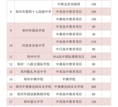 郑州有什么中外合作办学
