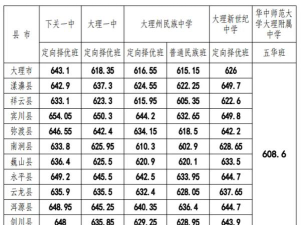 2024年大理中考300-400分可以读高中吗