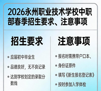 永州有哪些大专院校开设了中职部