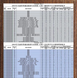 甘肃民族师范学院2024年在湖南各专业录取分数线