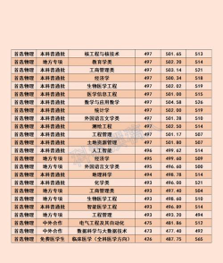 湖北科技学院2024年在贵州各专业录取分数线