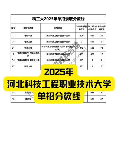 2025音乐生文化课519分能上河北科技工程职业技术大学吗