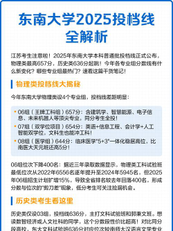 2025东南大学在内蒙古招生计划及录取分数线位次分析