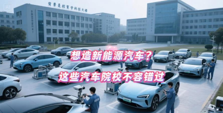 2025陇南新能源汽车学校有哪些