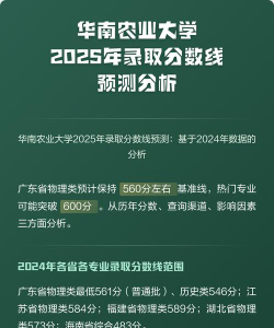 2025音乐生文化课577分能上华南农业大学吗