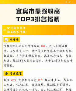 2025宜宾排名前三的公办数控学校名单