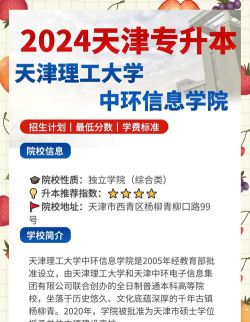 天津理工大学中环信息学院开设哪些专业