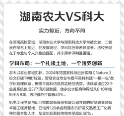 长春电子科技学院VS湖南农业大学哪个实力更强
