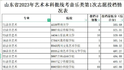 河南哪个大学开设录音艺术专业