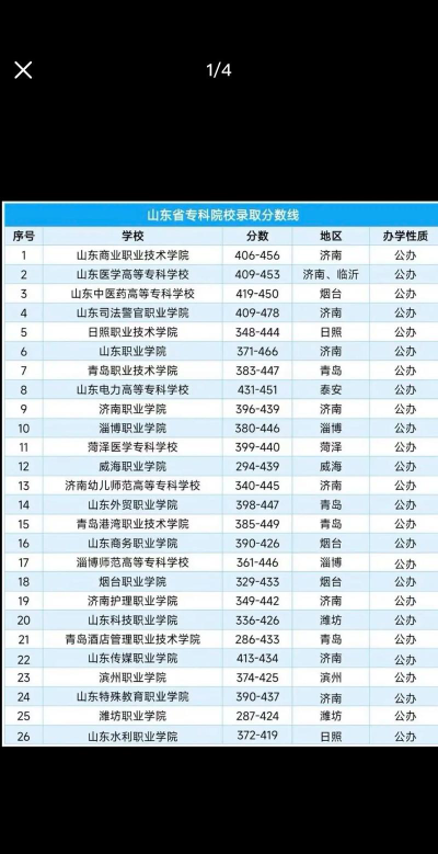 2024年山东职业学院有哪些专业比较好
