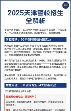 2025年天津公安警官职业学院有有哪些专业推荐