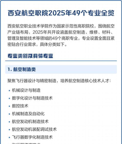 2024年西安航空职业技术学院专栏介绍[2025年最新更新]