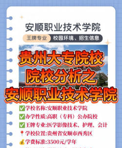2024年安顺职业技术学院专栏介绍[2025年最新更新]