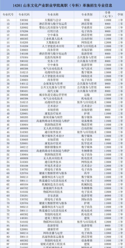 2024年山东文化产业职业学院专栏介绍[2025年最新更新]