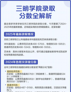 山东高考成绩多少分能报考三明学院？