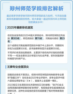 郑州师院专业排名
