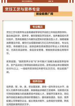 厨师专业前景排名