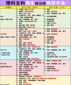 理科热门专业文科排名