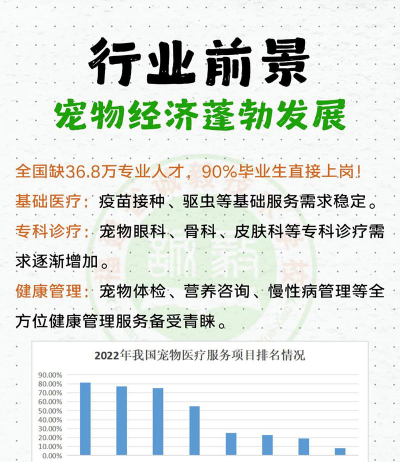 宠物护理类专业排名