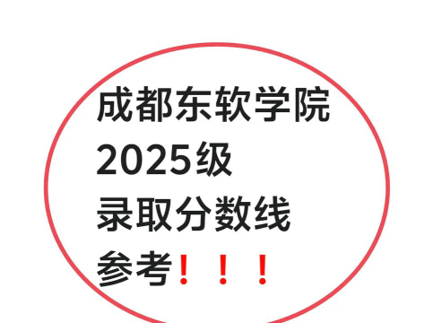 2025年成都东软学院在安徽投档分数线汇总