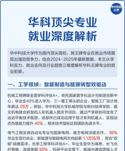华科工程专业好就业吗