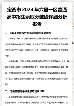 定西理工中专学校2024年分数线