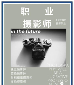 三本的摄影专业好就业吗