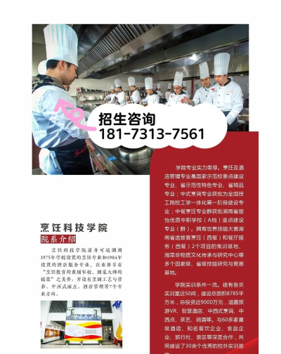 大专烹饪专业湖南排名