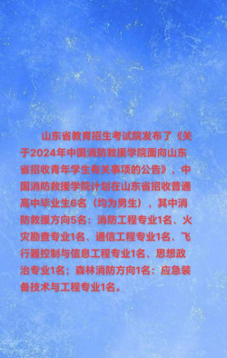 2024年山东民办消防工程技术学校有哪些