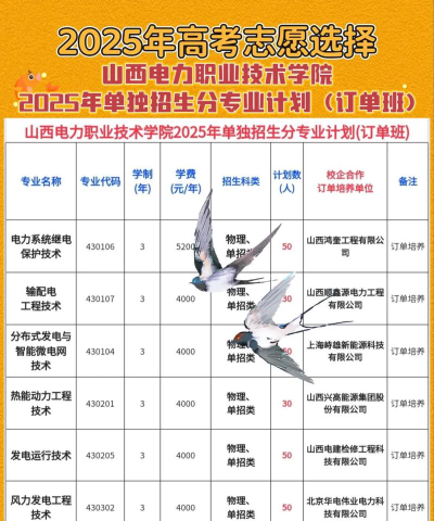 山西电力职业技术学院是几本