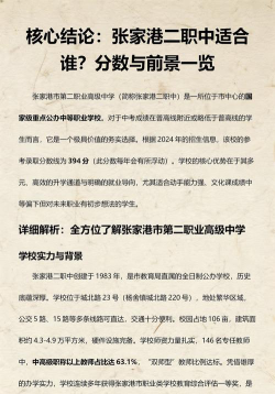 张家港市第二职业高级中学2024年招生计划