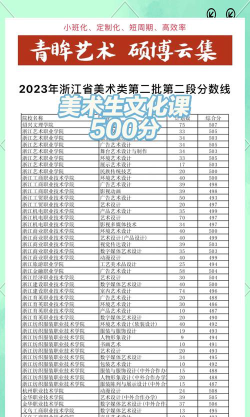 美术生500分可以考什么大学