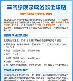 三明学院2024年在江苏录取分数线、对应位次