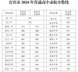 宜宾南亚电子职业技术学校2024年录取分数线