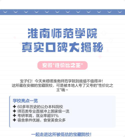 淮南师范学院口碑怎么样好就业吗