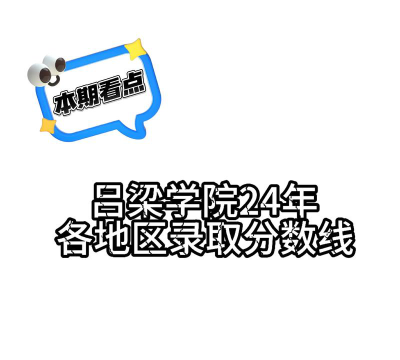 吕梁学院2024年在贵州录取分数线、对应位次